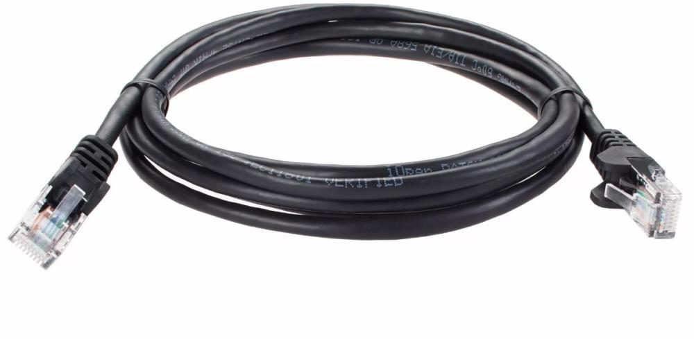 Кабель PATCH CAT5E UTP 5M ANP511_5M_BK BLACK AOPEN