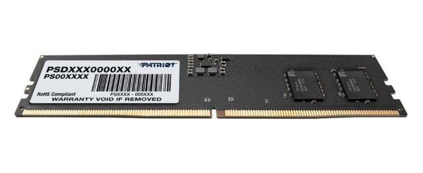Память DDR5 8Gb 4800MHz Patriot PSD58G560041 Signature RTL PC5-38400 CL40 DIMM ECC 288-pin 1.1В single rank