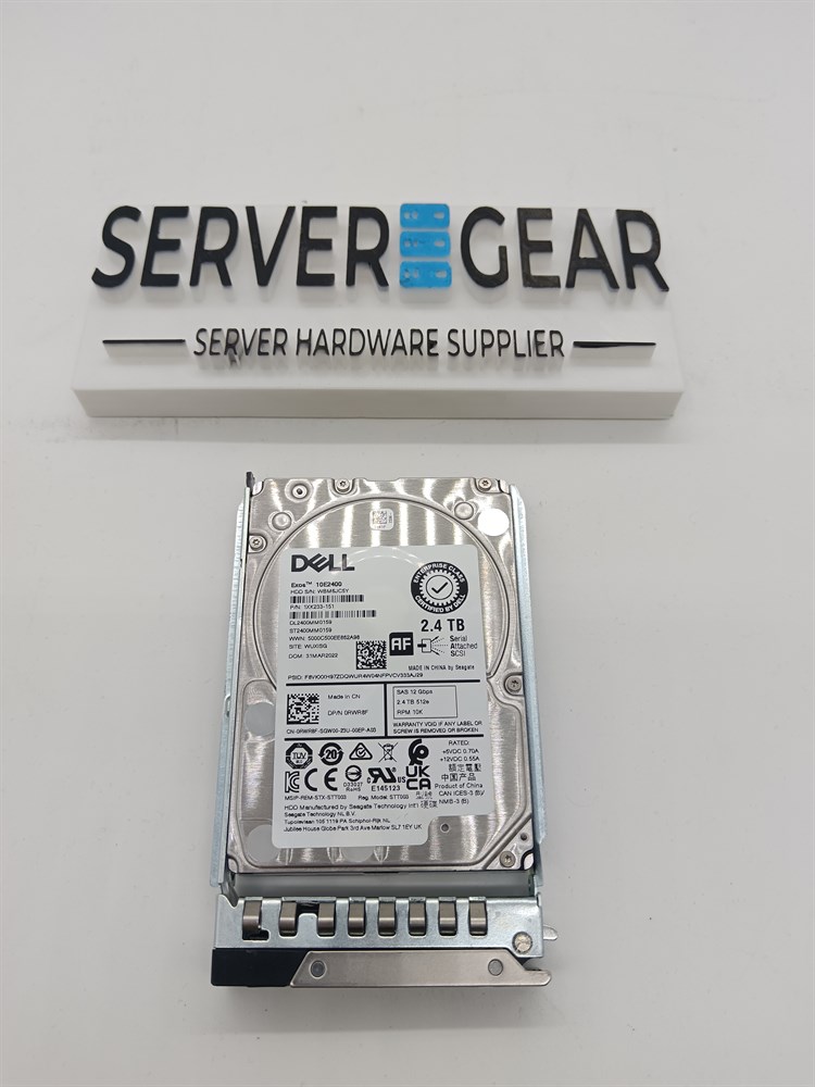 Жесткий диск 0RWR8F Dell G14 2.4-TB 12G SAS 10K 2.5 512e w/DXD9H HDEAH81DAB51 AL14SXB60ENY