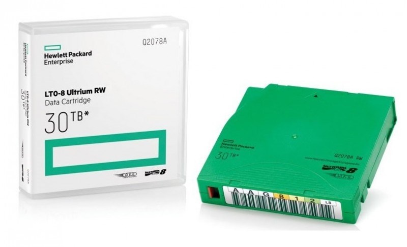 882282-001 Картридж HP LTO-8 30TB RW DATA CARTRIDGE PL CODE-7A [882282-001]