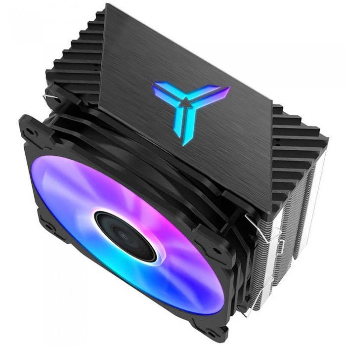 JONSBO CR-1000GT Кулер (LGA115X/AM4/AM3/3+/AM2/+/FM2/+/FM1, TDP 180W, PWM, 120mm ARGB Fan, 4 тепловых трубок, 4-pin)