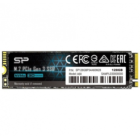 Накопитель SSD Silicon Power P34A60 128Gb (SP128GBP34A60M28) в Санкт-Петербурге