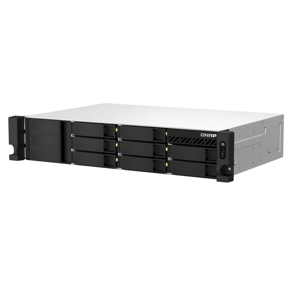 Сетевое хранилище NAS Qnap TS-873AEU-4G 8-bay стоечный Ryzen V1500B