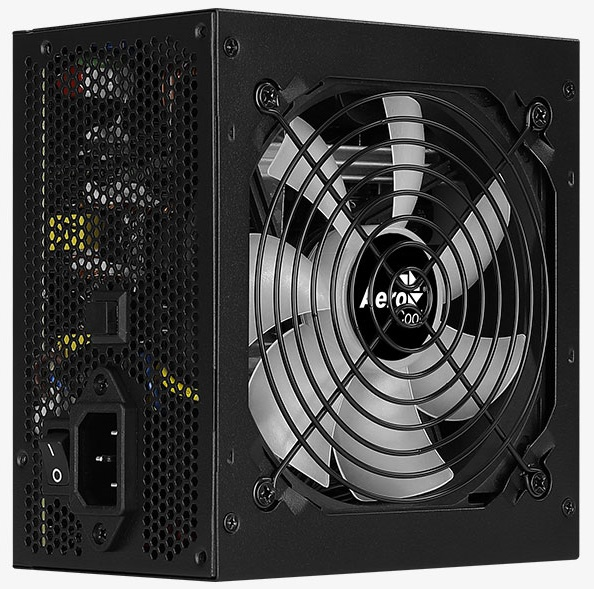 Блок питания Aerocool KCAS PLUS GOLD 750W <750W, ATX v2.4, APFC, Fan ARGB 12cm, 80+ Gold, Retail> (KCAS PLUS GOLD 750W)