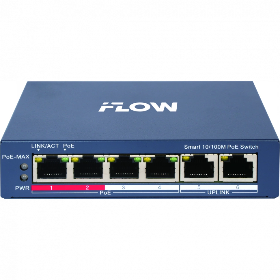 Коммутатор iFlow L2 (F-SW-EU206HPOE-V)