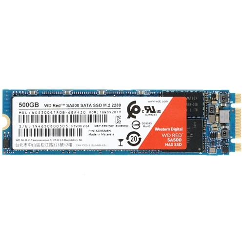 Жесткий диск Western Digital SSD Red™ SA500 (WDS500G1R0B)