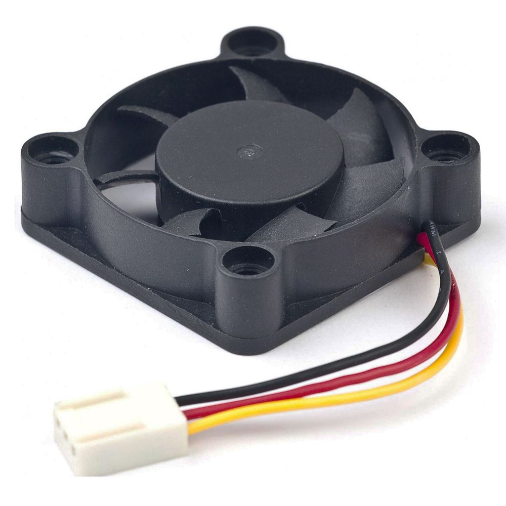 Вентилятор Gembird D40SM-12A-25 40x40x10, втулка, 3 pin, провод 25 см {400}