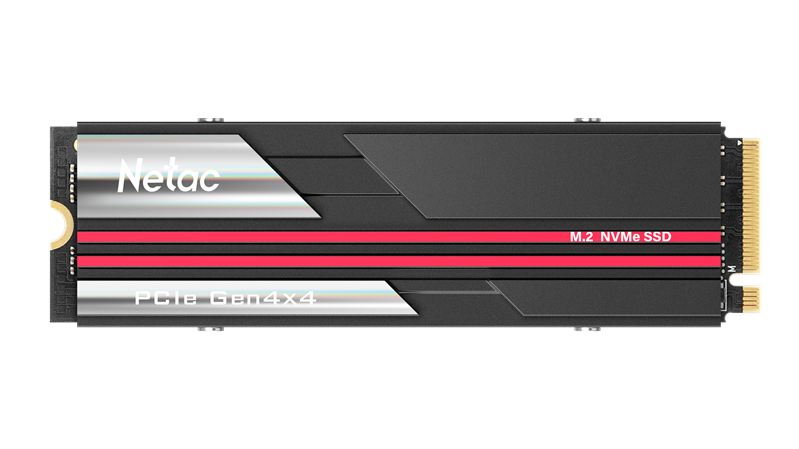 Ssd накопитель Netac SSD NV7000 PCIe 4 x4 M.2 2280 NVMe 3D NAND 1TB, R/W up to 7200/5500MB/s, with heat sink, 5y wty (NT01NV7000-1T0-E4X)