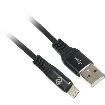 Кабель Digma LIGHT-3M-BRAIDED-BLK