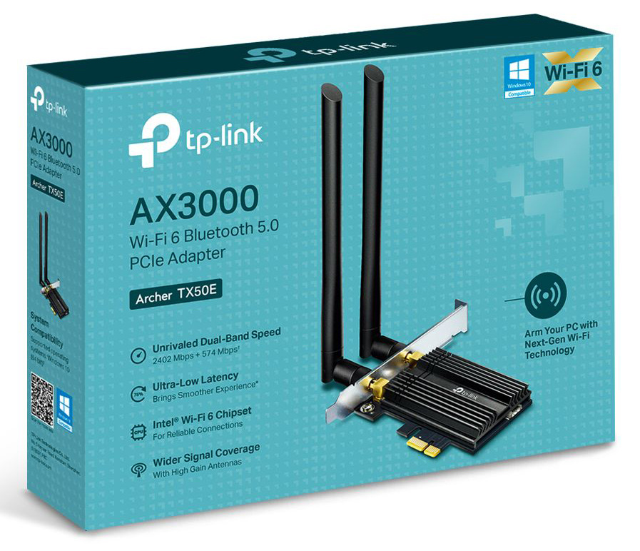 Сетевой адаптер TP-Link Archer TX50E