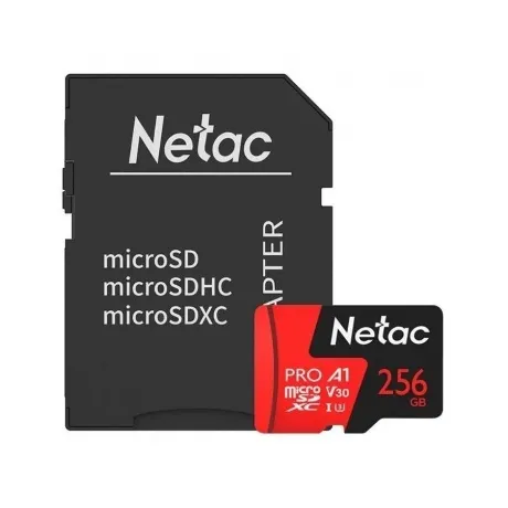 Карта памяти Netac microSD P500 Extreme Pro 256Gb (NT02P500PRO-256G-S) в Санкт-Петербурге