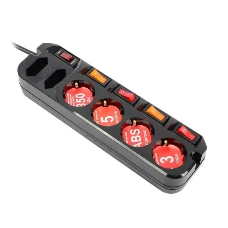 Сетевой фильтр Most ARG 5м (6 розеток) черный в Санкт-Петербурге