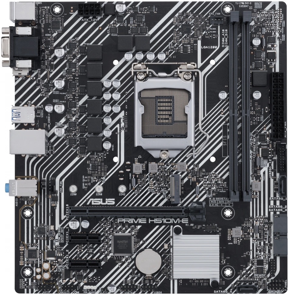 Материнская плата Asus PRIME H510M-E R2.0 (90MB1FQ0-M0EAY0)