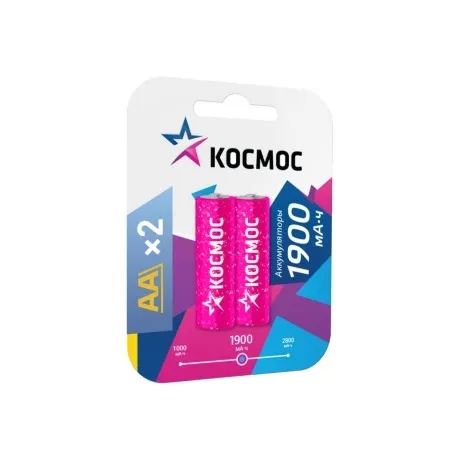 Аккумулятор Космос R6 NI-MH (1900 mAh) 2шт в Санкт-Петербурге