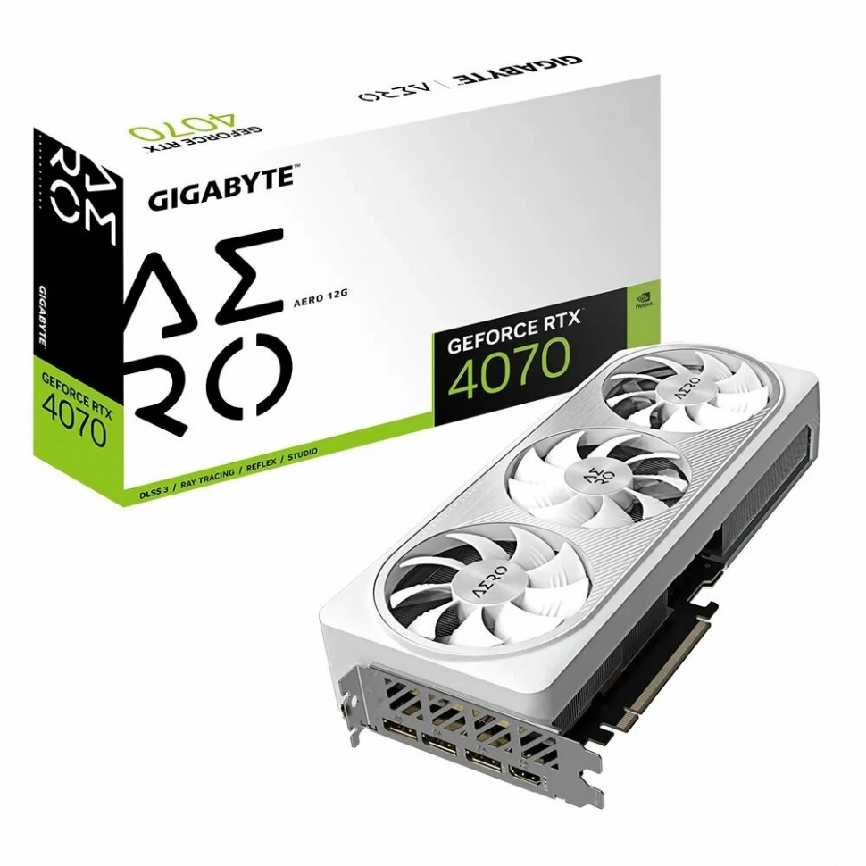 Видеокарта Gigabyte RTX4070 AERO 12GB (GV-N4070AERO-12GD)