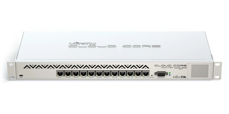 Маршрутизатор MikroTik Cloud Core Router CCR1016-12G