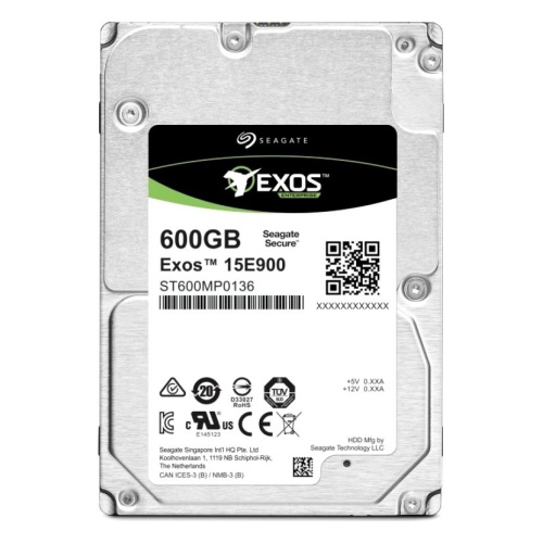 Жесткий диск Seagate Exos 600GB 12G 15K 512e SAS 256MB 2.5 [ST600MP0136]
