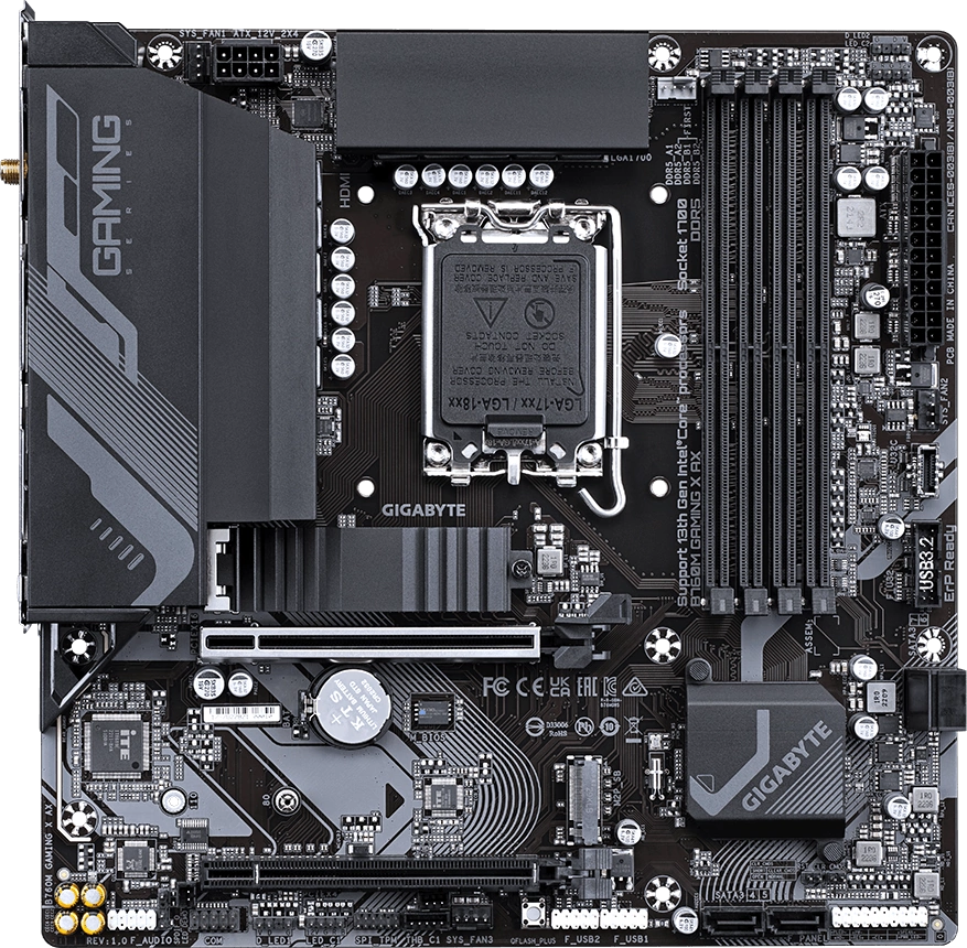 Материнская плата Gigabyte B760 Gaming X AX rev. 1.2