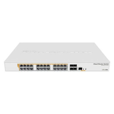 Роутер MikroTik CRS328-24P-4S+RM