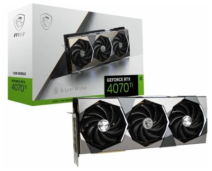 Видеокарта MSI RTX 4070 Ti SUPRIM SE 12G