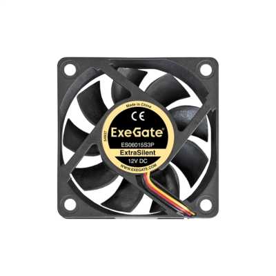 Кулер Exegate ExtraSilent ES06015S3P EX283369RUS