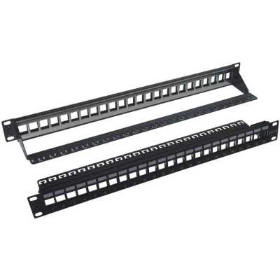 Патч-панель Neomax NM-BPP-1U24P-UB-101-BK