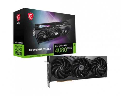 Видеокарта MSI GeForce RTX 4080 SUPER GAMING SLIM (602-V511-71S)