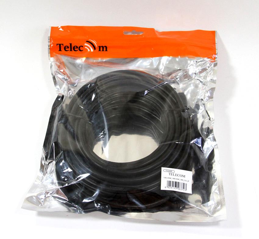 Кабель а/в TELECOM 10m м HDMI-19M - HDMI-19M 2.0 TCG200F-10M