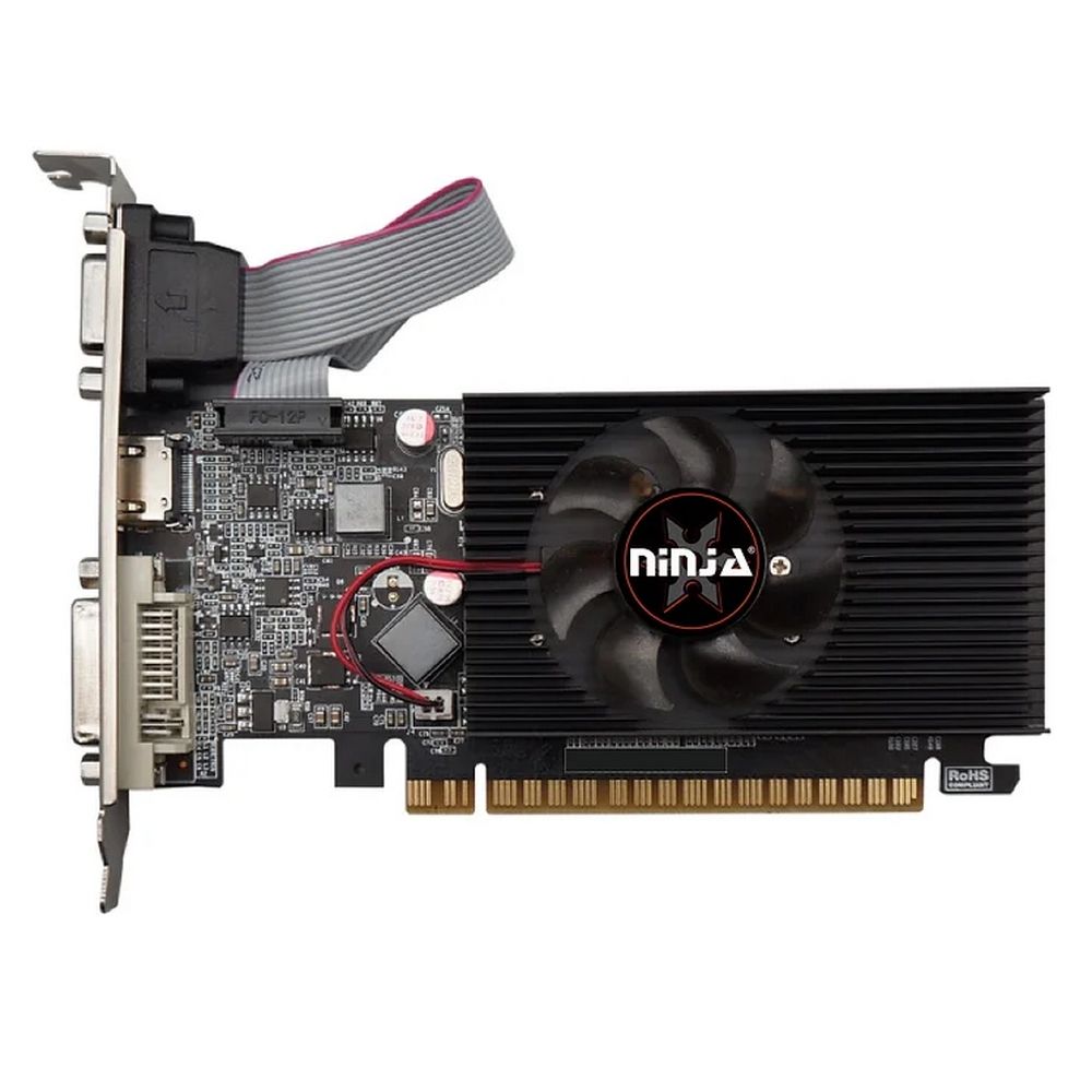 Видеокарта Ninja (Sinotex) NVIDIA GT 710 954 1024 1333 64 RTL [NF71NP013F]