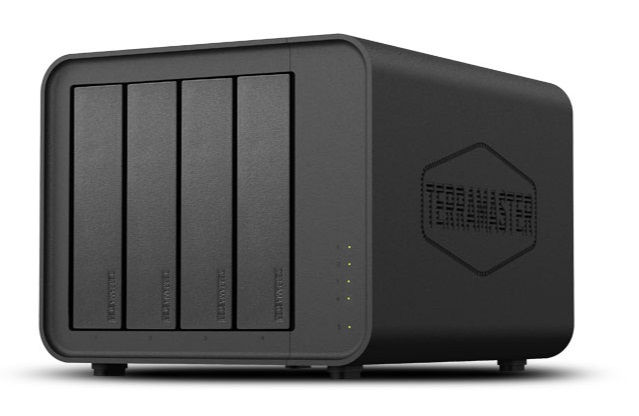 Система хранения данных TerraMaster F4-424 tower NAS QC 3,4Ghz/8Gb(32)/TRAID,JBOD,RAID0,1,10,5,6/up to 4 HDD SATA(3,5' or 2,5')/2xM.2 2280 NVMe/2xUSB3.2/HDMI/2x2,5GbE RJ-45/iSCSI/1xPS/1YW (F4-424)