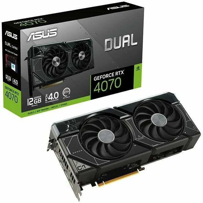 Видеокарта Asus DUAL-RTX4070-O12GD6-EVO (90YV0LM0-M0NA00)