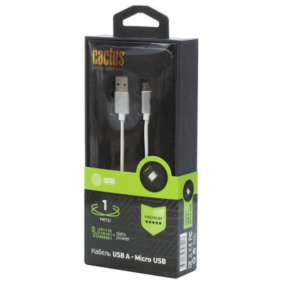 Кабель Cactus CS-USB.A.USB.MICRO-1
