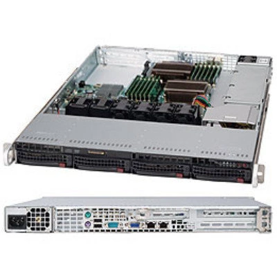 Серверный корпус SuperMicro CSE-815TQC-605WB
