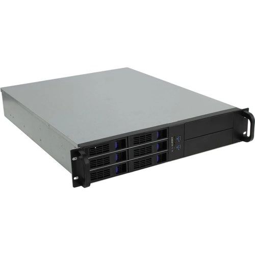 Серверный корпус ProCase ES206S-SATA3-B-0