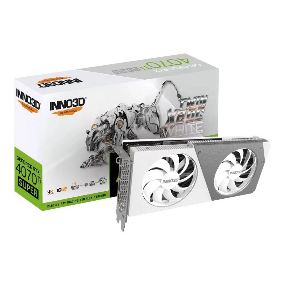 Видеокарта Inno3D nVidia GeForce RTX 4070 Ti Super Twin X2 16Gb (N407TS2-166XX-186156N)