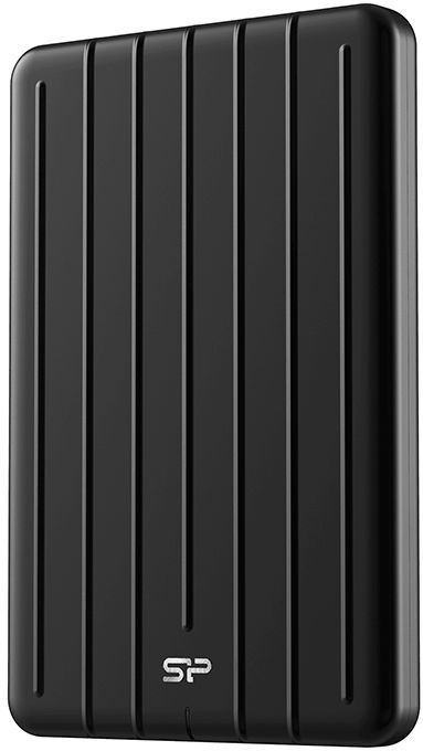 Твердотельный диск 256GB Silicon Power Bolt B75 Pro, External, Type-C [R/W - 520/420 MB/s] Алюминий/Черный