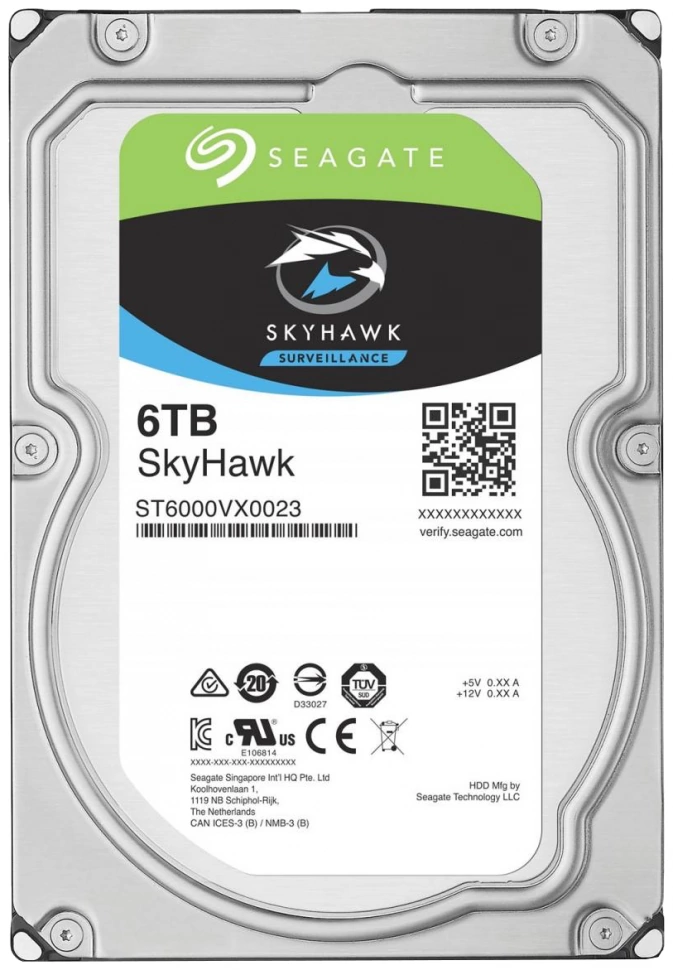 Жёсткий диск Seagate SkyHawk 6Tb (ST6000VX0023)