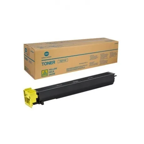 Тонер Konica-Minolta bizhub C654/754/Pro C754 желтый TN-711Y в Санкт-Петербурге