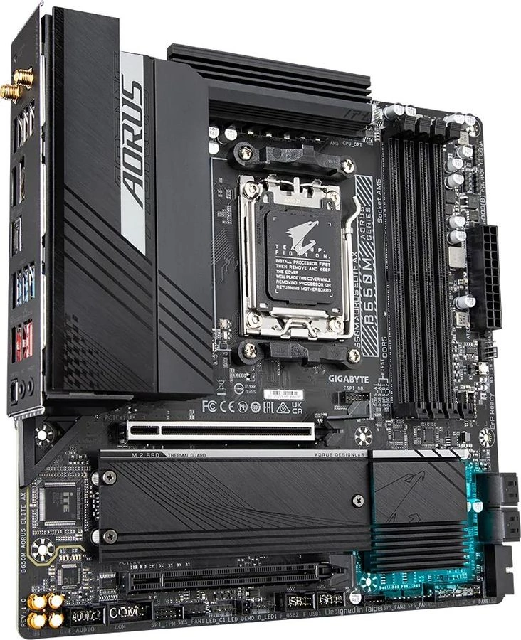 Материнская плата Gigabyte B650M AORUS ELITE AX