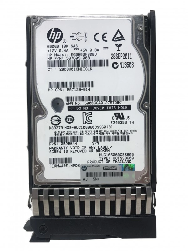 Жёсткий диск HP EG0600FBDBU