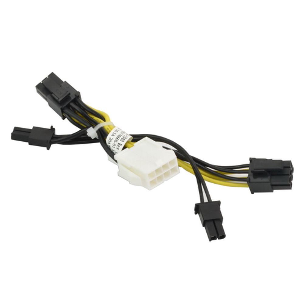 Кабель SuperMicro CBL-PWEX-1040 GPU 2x4M/CPU to two 2x3F+ 2x1F PCIe P4.2 5CM 16/20AW