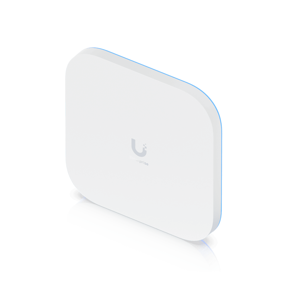 Точка доступа Wi-Fi Ubiquiti UniFi E7 AP 2,4+5+6 ГГц, Wi-Fi 7, 4х4 MU-MIMO, 802.3bt, 1х 10G RJ45, 1х 1G RJ45