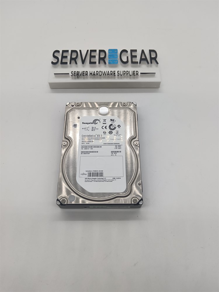 Жесткий диск S26361-F3820-E100 Fujitsu HD SAS 6G 1TB 7.2K HOT PL 3.5'' BC