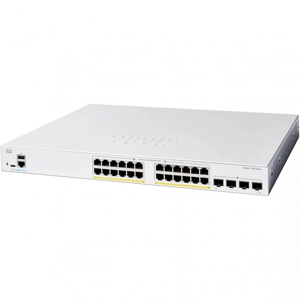 Коммутатор Cisco C1300-24P-4G