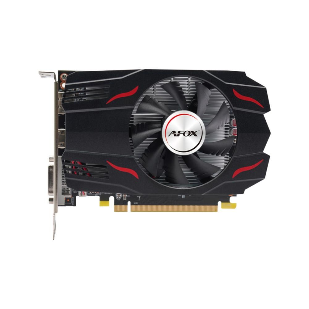 Видеокарта Afox RX550 4GB GDDR5 128bit DVI DP HDMI 1FAN RTL