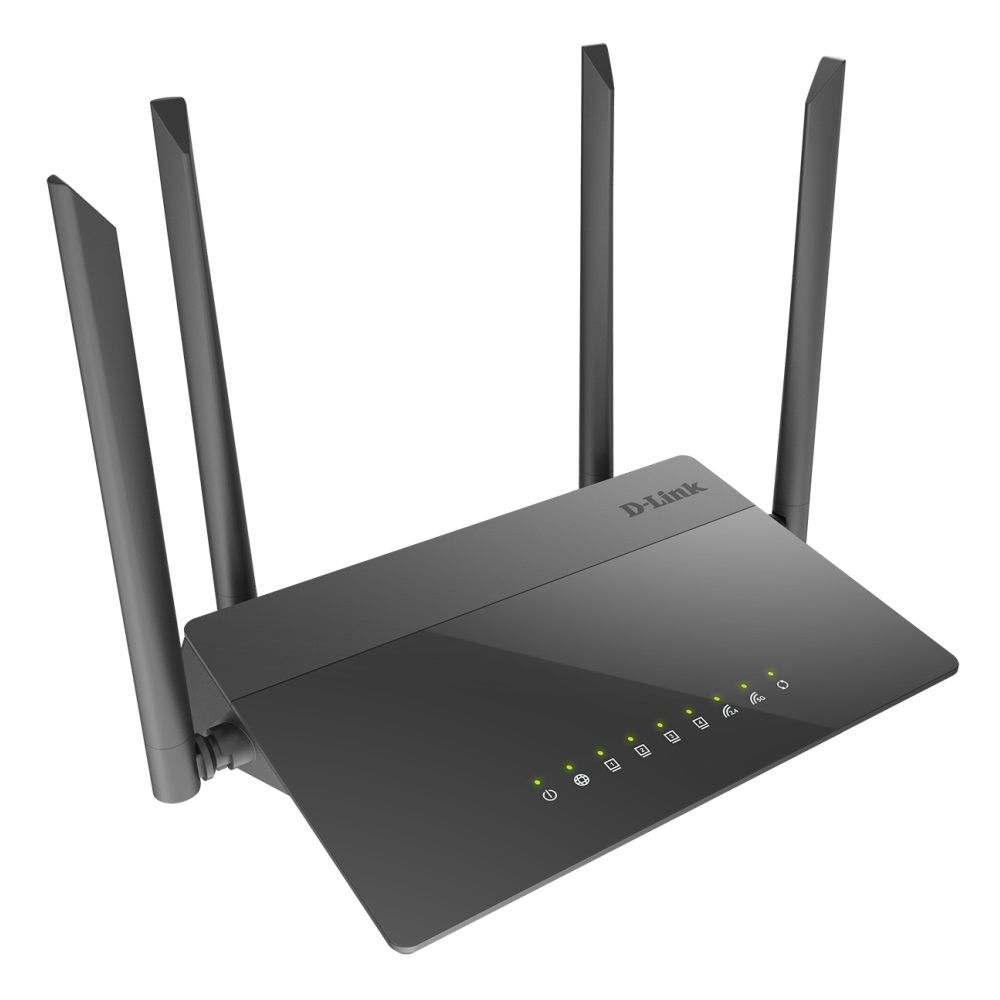 Роутер D-Link DIR-841/RU/A1B, Wireless AC1200 Dual-Band Router with 1 10/100/1000Base-T WAN port and 4 10/100Base-TX LAN ports.802.11b/g/n compatible, 802.11AC up to 866Mbps,1 10/100/1000Base-T WAN port, 4 (DIR-841/RU/A1B)