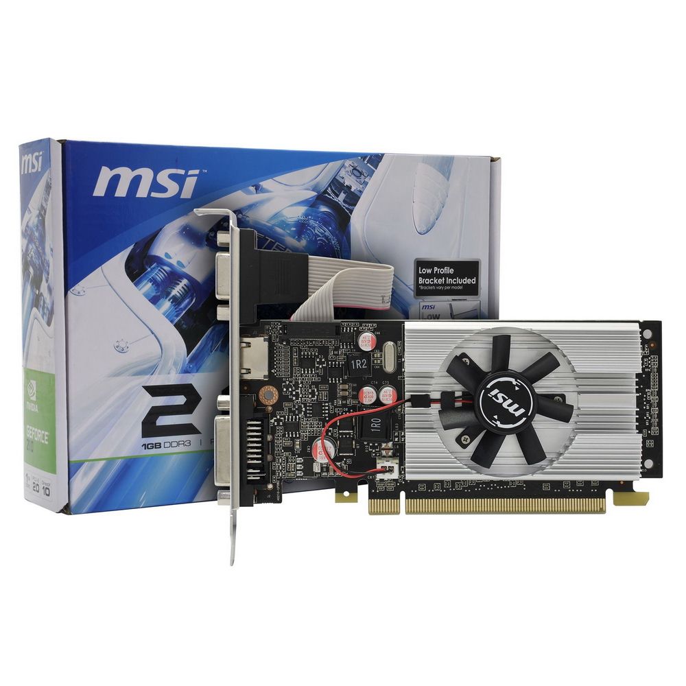 Видеокарта MSI N210-1GD3 / LP (N210-1GD3/LP)