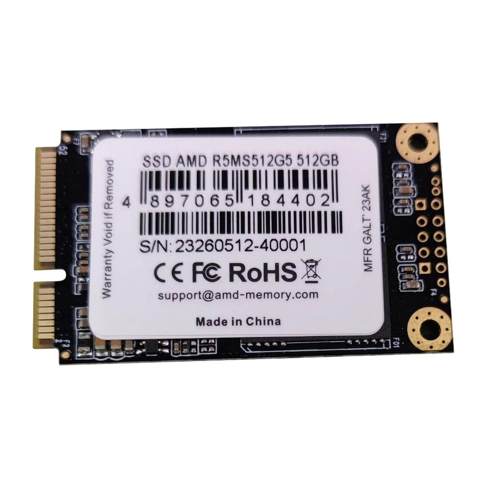 Твердотельный накопитель SSD AMD Radeon 512Gb mSATA SATA [R5MS512G5]