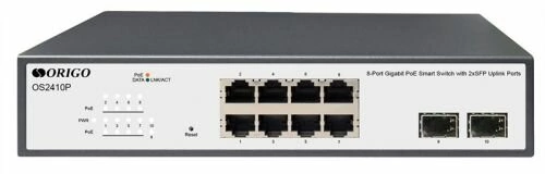 Коммутатор Origo L2 PoE 8x1000Base-T PoE (OS2410P/120W/A1A)