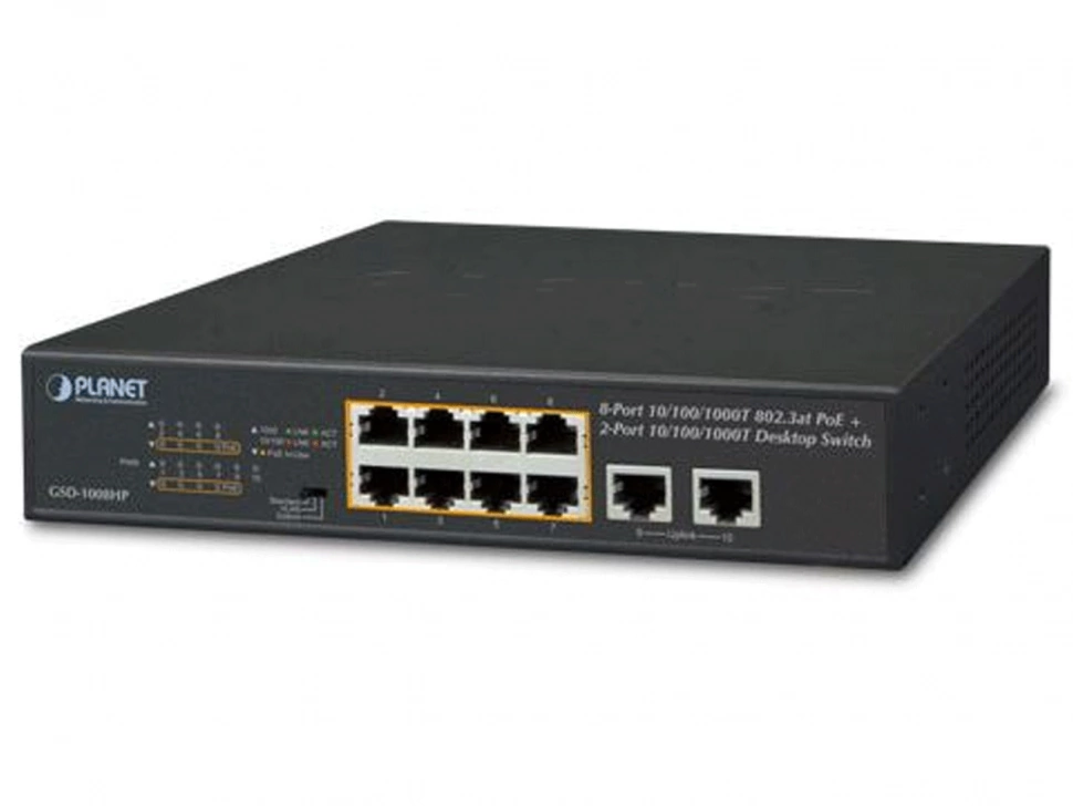 Коммутатор Planet FGSD-1011HP